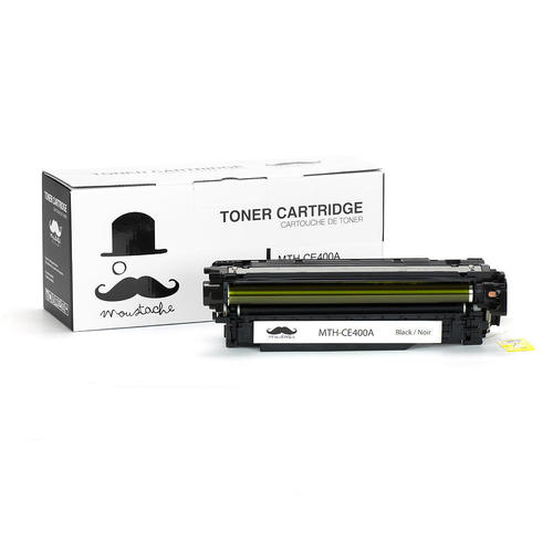 Compatible HP 507A CE400A noire - Moustache®